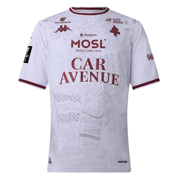 Tailandia Camiseta FC Metz 2ª 2025/26